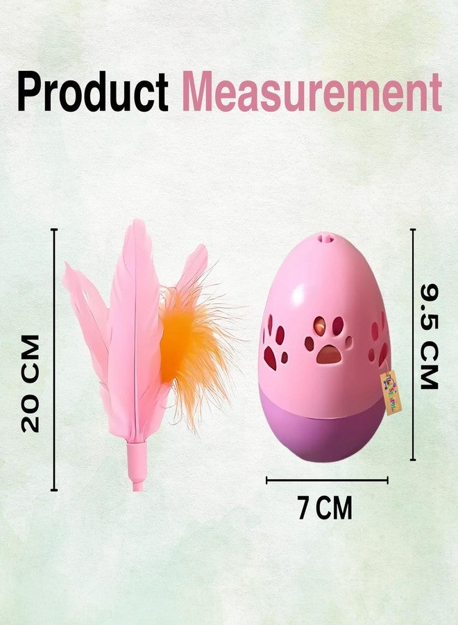 ويستيرن إرا لعبة دوارة ريشية للقطط من العصر الغربي - لعبة تفاعلية للحيوانات الأليفة، تصميم دوار بزاوية 360 درجة، تشجع القطط على اللعب النشط، وتحفز غرائز الصيد الطبيعية، وتعزز التمارين الرياضية، وتحفز القدرات الذهنية. - Image 3